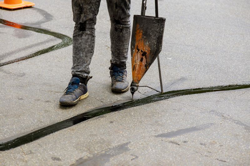 Curing Asphalt Sealings